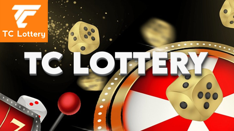 TC Lottery Color Game homepage with clear design
