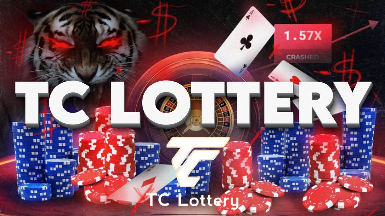 TC Lottery Club logo with vibrant colors